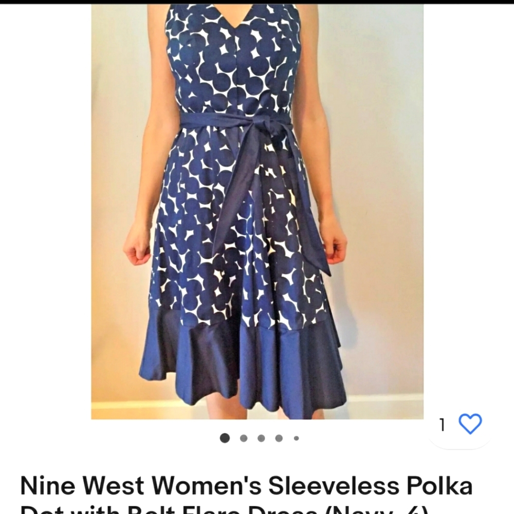 Polka-dot dress